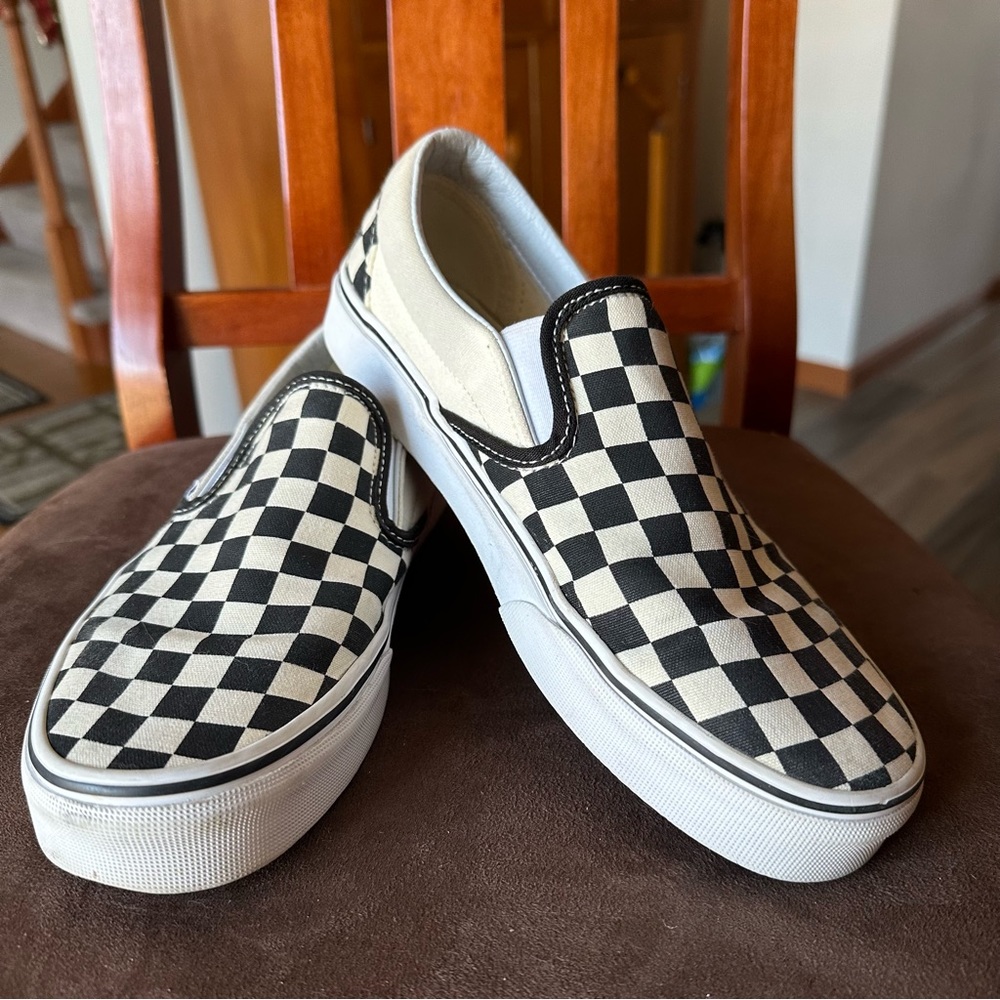 Vans Checkered Slip-On Shoes